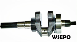 Wholesale 178F,L70 6hp Diesel Engine Parts,Crankshaft(Splined) - Click Image to Close
